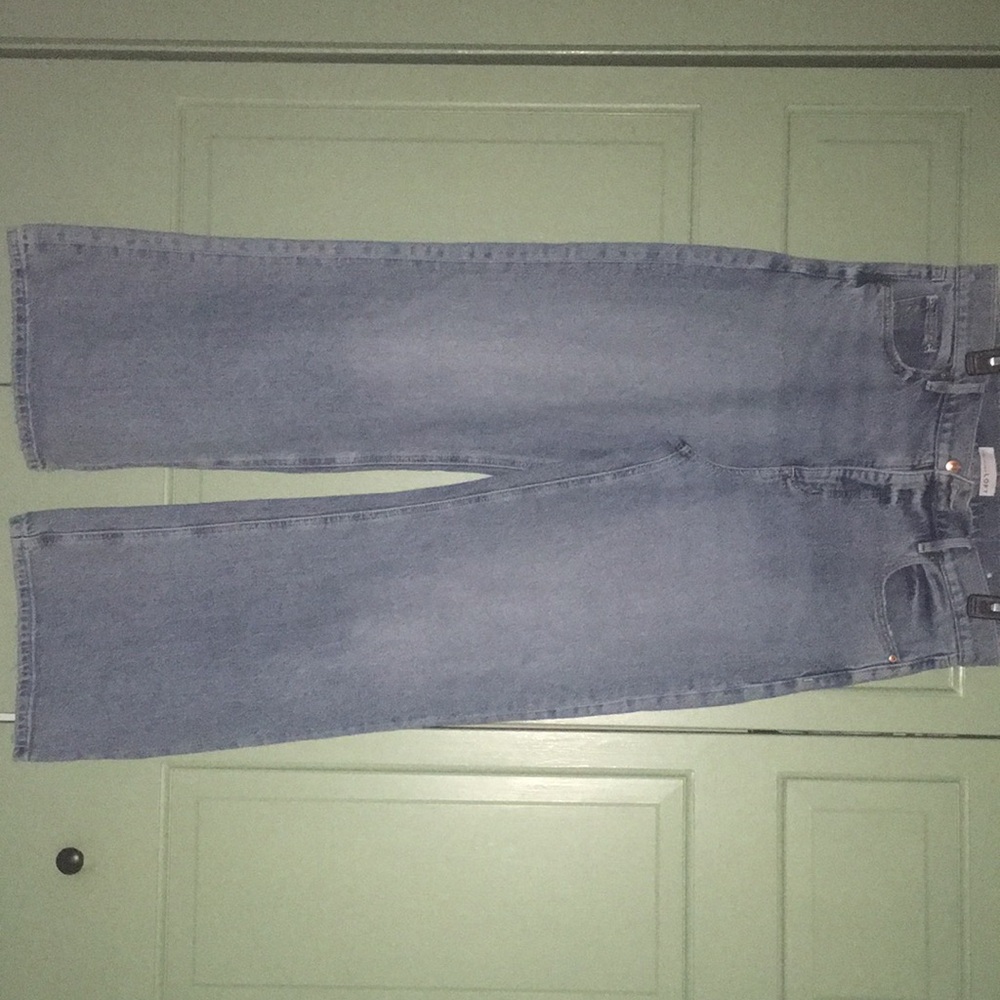 Loft jeans the wide leg size 12/31 medium wash
